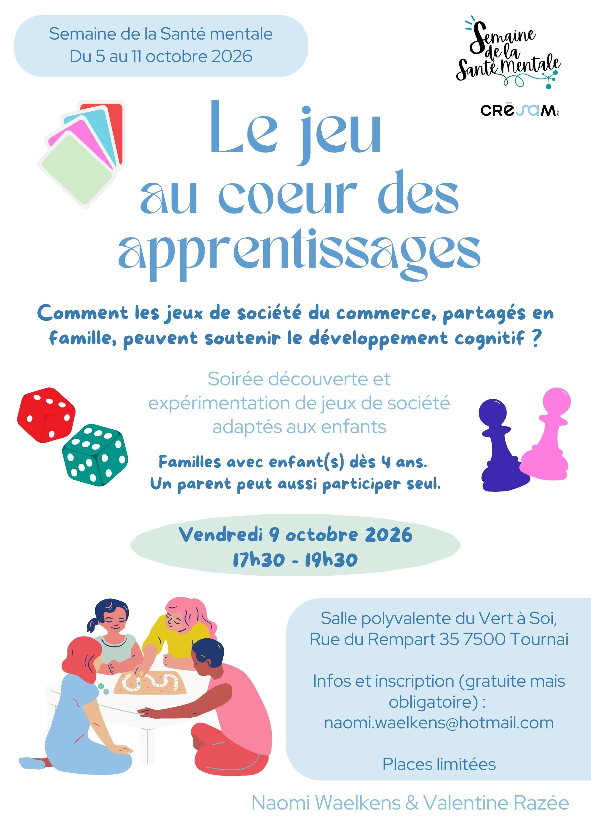 Le jeu au coeur des apprentissages